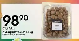 Gigaboks Kyllingkjøttboller 1,5 kg tilbud