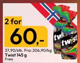 Gigaboks Twist 145 g tilbud