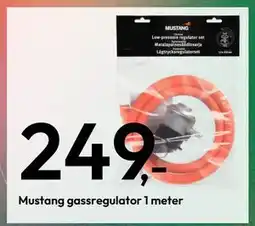 Gigaboks Mustang gassregulator 1 meter tilbud
