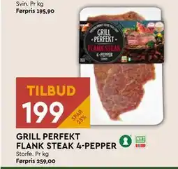 Coop Mega GRILL PERFEKT FLANK STEAK 4-PEPPER tilbud