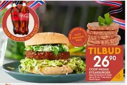 Coop Mega COOP MEGAS STEAKBURGER tilbud