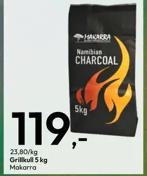 Gigaboks Grillkull 5 kg tilbud