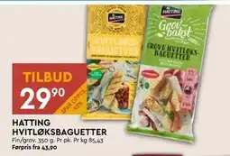 Coop Mega HATTING HVITLØKSBAGUETTER tilbud