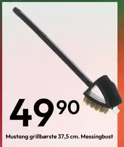 Gigaboks Mustang grillbørste 37,5 cm tilbud