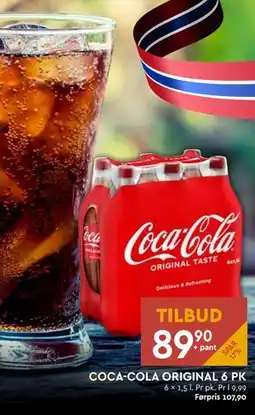 Coop Mega COCA-COLA ORIGINAL 6 PK tilbud