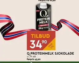 Coop Mega Q PROTEINMELK SJOKOLADE tilbud