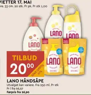 Coop Mega LANO HÅNDSÅPE tilbud