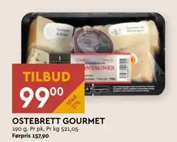 Coop Mega OSTEBRETT GOURMET tilbud