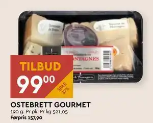 Coop Mega OSTEBRETT GOURMET tilbud