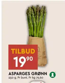 Coop Mega ASPARGES GRØNN tilbud