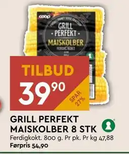 Coop Mega GRILL PERFEKT MAISKOLBER 8 STK tilbud