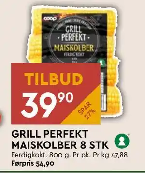 Coop Mega GRILL PERFEKT MAISKOLBER 8 STK tilbud