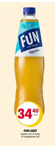 Coop Extra Appelsin. 0,8 l. Pr flaske Pr l ferdigblandet 4,30 tilbud