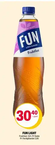Coop Extra Fruktfest. 0,8 l. Pr flaske Pr l ferdigblandet 3,80 tilbud