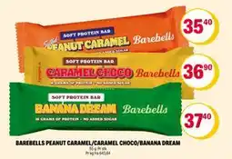 Coop Extra BAREBELLS PEANUT CARAMEL/CARAMEL CHOCO/BANANA DREAM tilbud