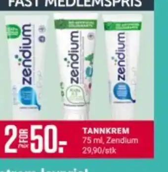 Europris TANNKREM tilbud