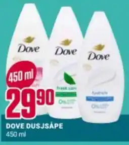 Europris DOVE DUSJSÅPE tilbud