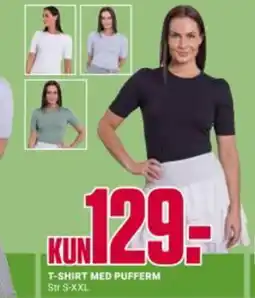 Europris T-SHIRT MED PUFFERM tilbud