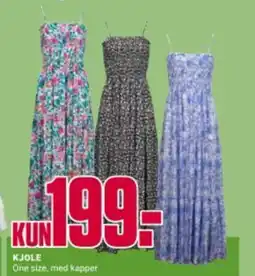 Europris KJOLE One size, med kapper tilbud