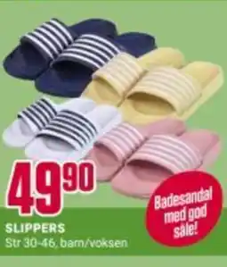 Europris SLIPPERS tilbud