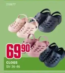 Europris CLOGS Str 36-46 tilbud