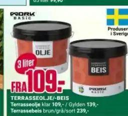 Europris TERRASSEOLJE/-BEIS tilbud