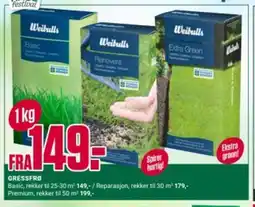 Europris GRESSFRØ tilbud