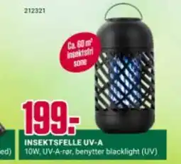 Europris INSEKTSFELLE UV-A tilbud