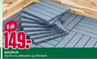 Europris GULVFLIS tilbud