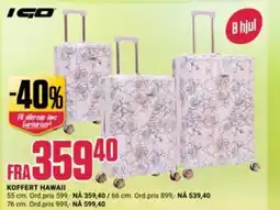 Europris KOFFERT HAWAII tilbud