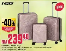 Europris KOFFERT LAS PALMAS tilbud