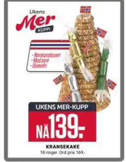 Europris KRANSEKAKE tilbud
