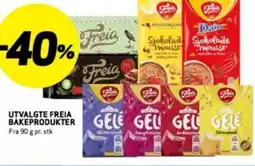 Bunnpris UTVALGTE FREIA BAKEPRODUKTER tilbud
