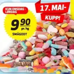 Bunnpris KUN ONSDAG- LØRDAG tilbud