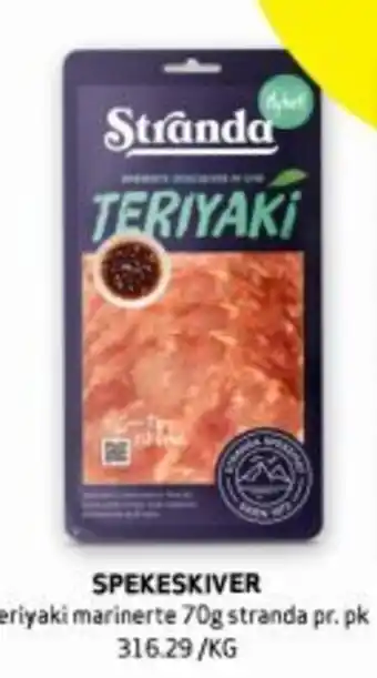 Bunnpris SPEKESKIVER tilbud