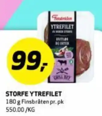 Bunnpris STORFE YTREFILET tilbud