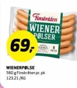 Bunnpris WIENERPØLSE tilbud