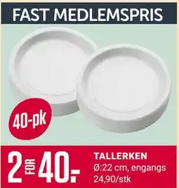 Europris TALLERKEN tilbud