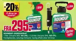 Europris ROUNDUP-UGRESSPRAY tilbud