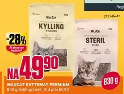 Europris MAXCAT KATTEMAT PREMIUM tilbud