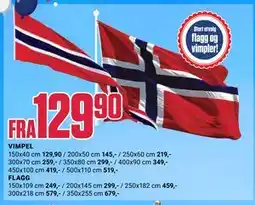 Europris FLAGG tilbud