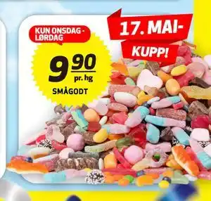 Bunnpris SMÅGODT tilbud