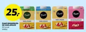 Bunnpris PIANO BRINGEBÆR OG VANILJESAUS tilbud