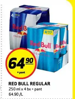 Bunnpris RED BULL REGULAR tilbud