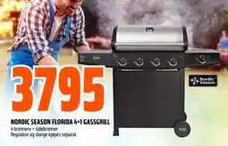 Obs Bygg NORDIC SEASON FLORIDA 4+1 GASSGRILL tilbud
