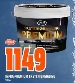 Obs Bygg INFRA PREMIUM EKSTERIØRMALING tilbud