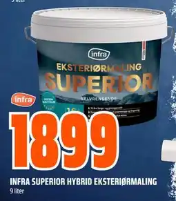 Obs Bygg INFRA SUPERIOR HYBRID EKSTERIØRMALING tilbud