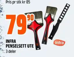 Obs Bygg INFRA PENSELSETT UTE tilbud