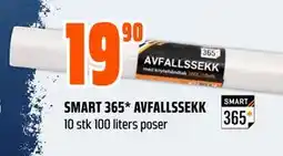 Obs Bygg SMART 365* AVFALLSSEKK tilbud