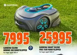 Obs Bygg GARDENA SILENO MINIMO 380 tilbud